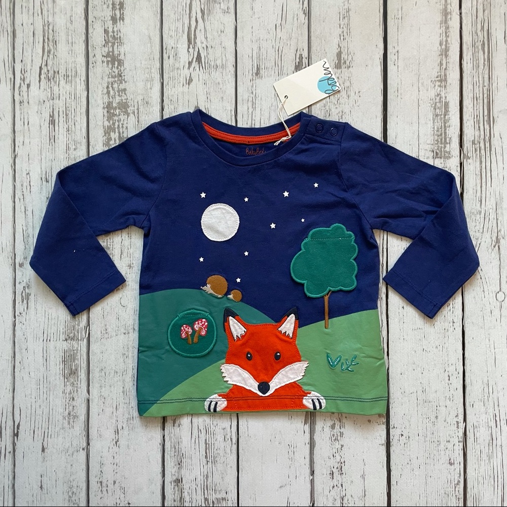 Mini Boden Fox Hollow Tee